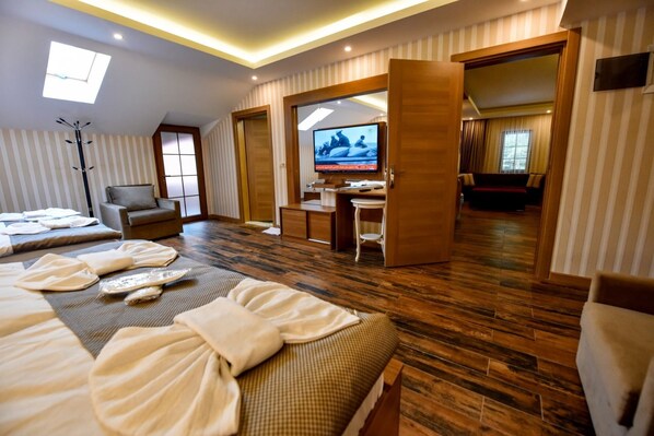 Suite Grand | Insonorización, tabla de planchar con plancha y cunas gratuitas