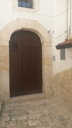 Entrada de la propiedad