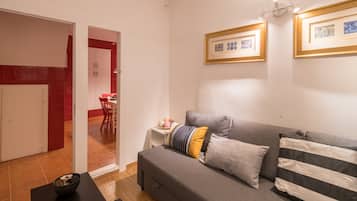 Deluxe appartement, 2 slaapkamers | Woonruimte