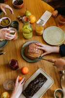 Café da manhã com buffet todos os dias mediante uma taxa