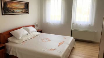 Apartemen Panorama, 1 kamar tidur, balkon, menghadap pantai | 1 kamar tidur, meja kerja, dan tempat tidur bayi (biaya tambahan)