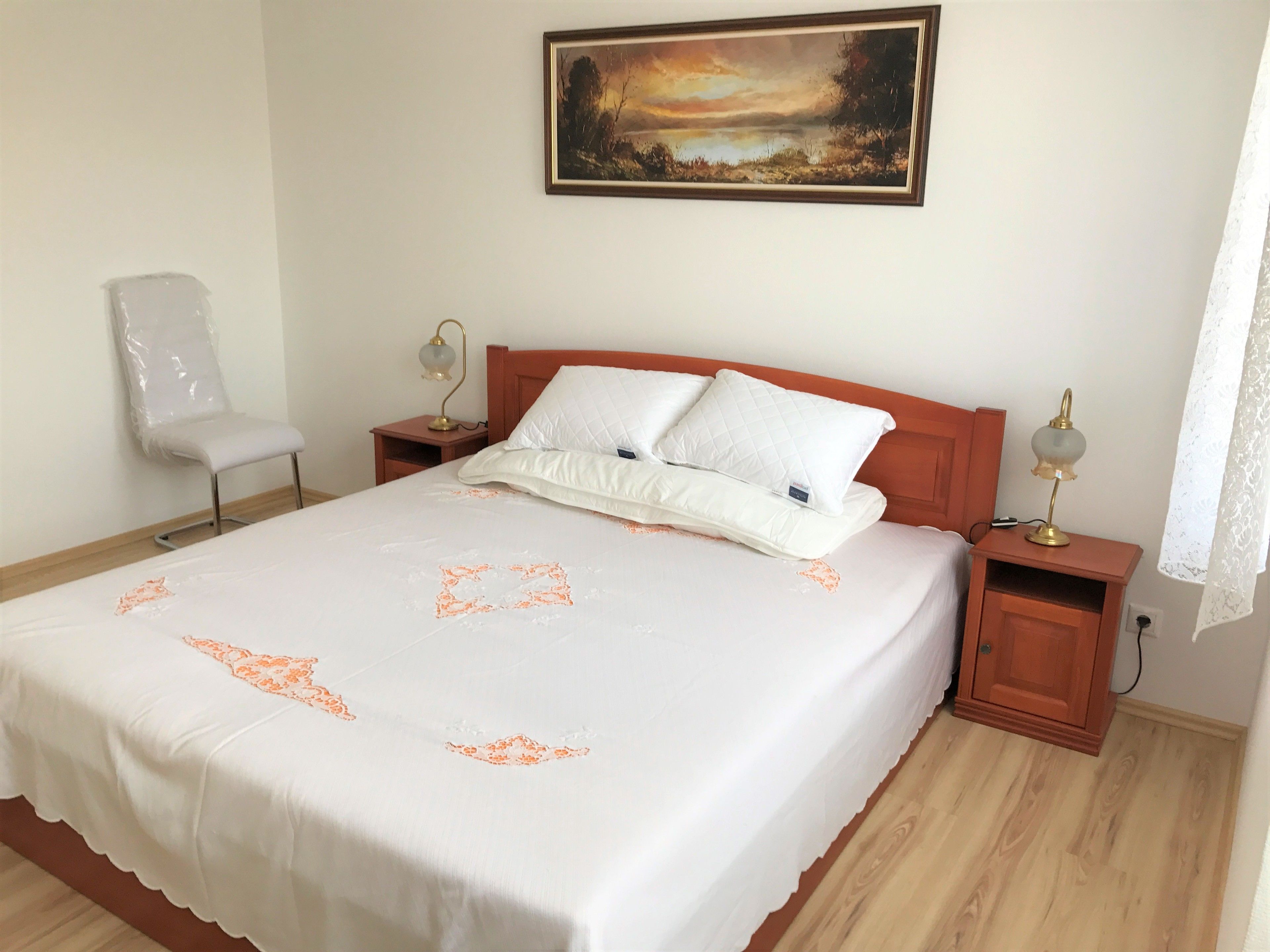 Apartemen Panorama, 1 kamar tidur, balkon, menghadap pantai | 1 kamar tidur, meja kerja, dan tempat tidur bayi (biaya tambahan)