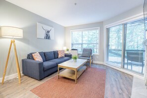 Fernseher, Kamin, DVD-Player