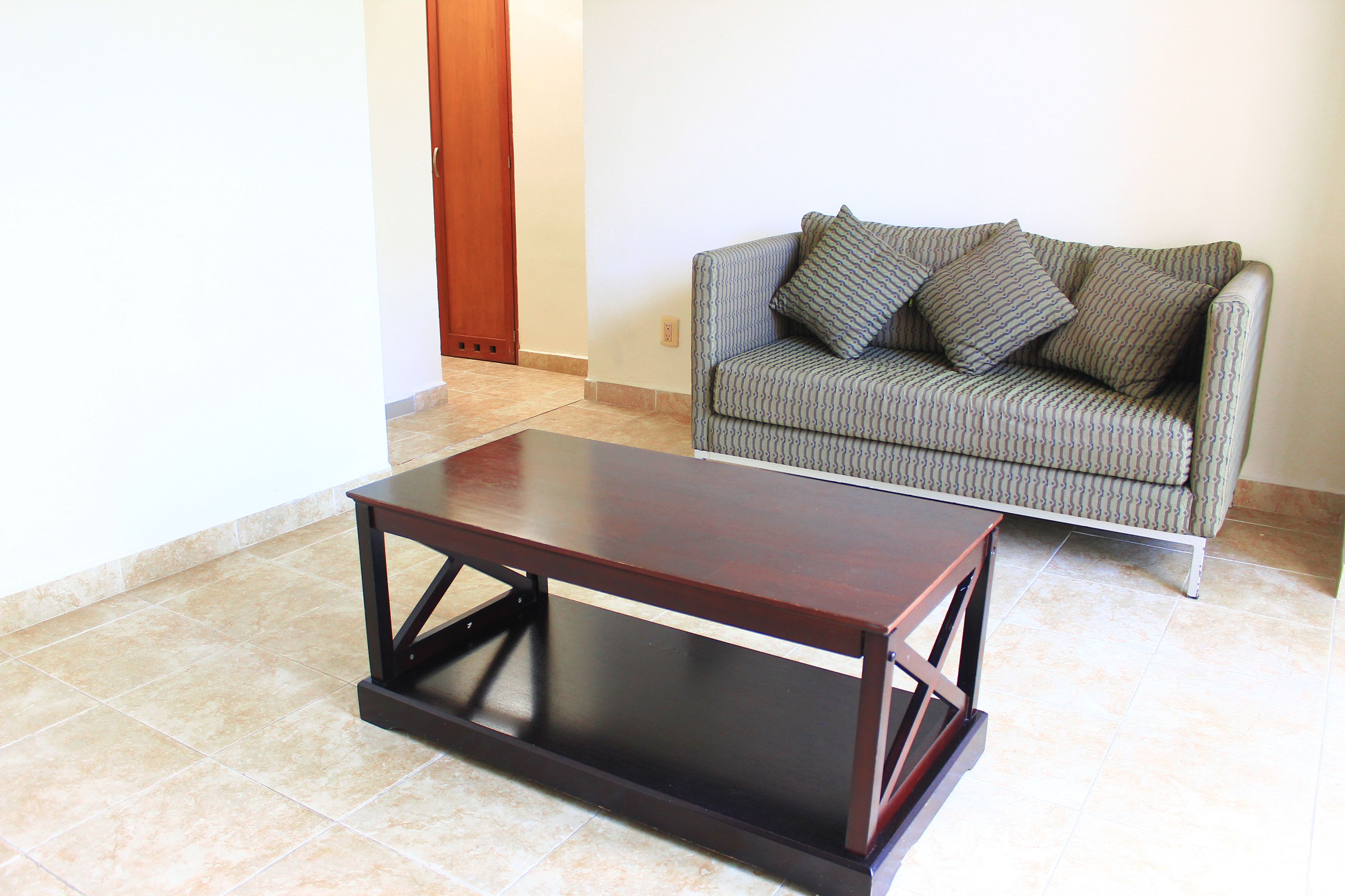 one bedroom suite | living area | tv