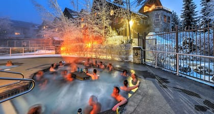 Aspen # 216 Prime Ski-in Ski-out Location! Piscine, bains Ă remous, barbecue, 4 couchages