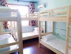 Bed in 6-Bed Female Dormitory Room