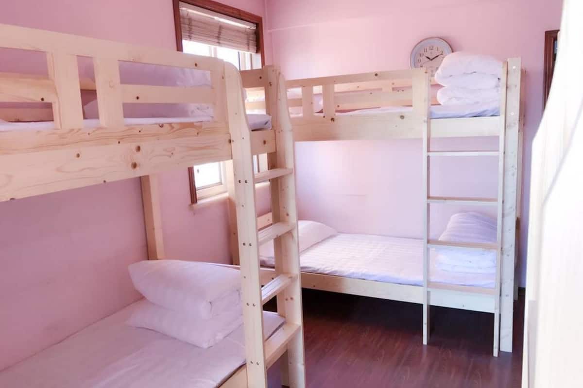 Bed in 4-Bed Female Dormitory Room | Free WiFi