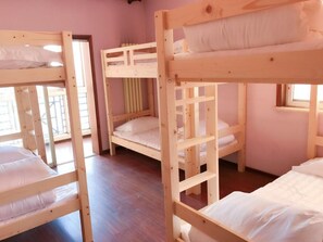 Bed in 6-Bed Female Dormitory Room