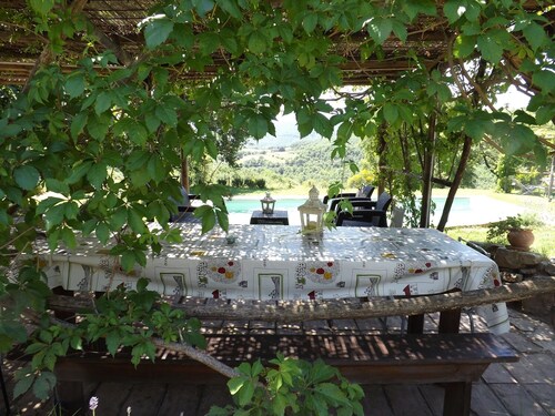 Farmhouse with Pool in a Village in Umbria Perfect for Groups and Families