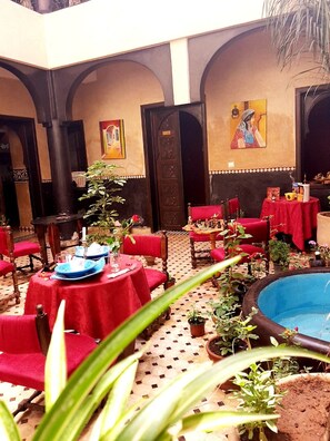 Lobby sitting area