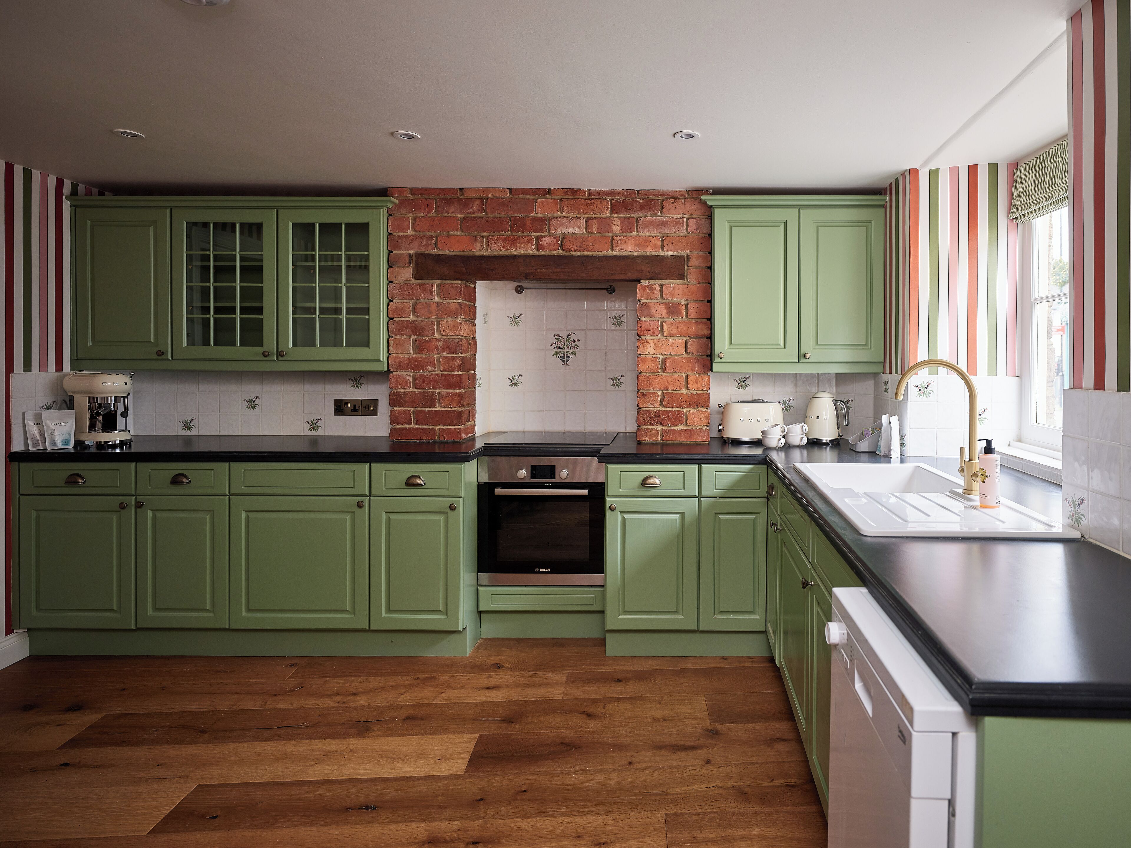 68 abbey row- two-bedroom townhouse (separate building) | private kitchen | coffee/tea maker, electric kettle