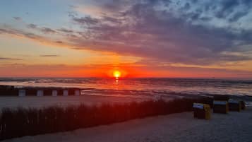 Accommodatie ligt op het strand