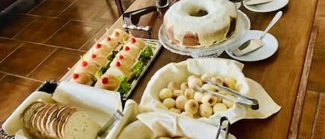 Petit déjeuner buffet compris tous les jours