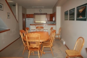 Dining Room into Kitchen