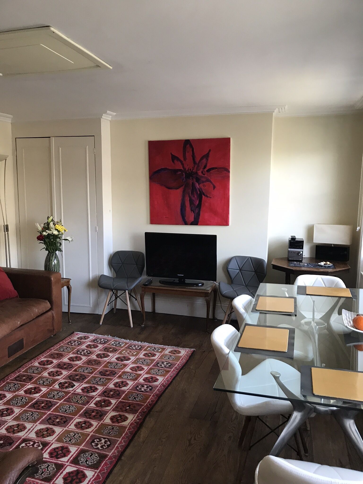 dining table with up  6 chairs