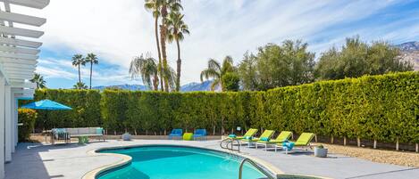 Una piscina climatizada