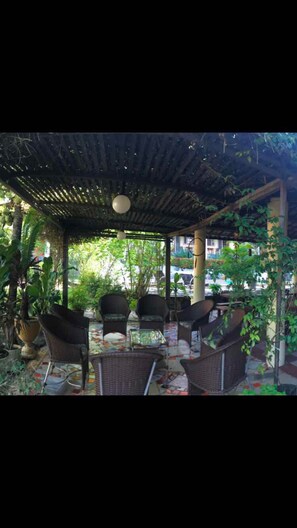 Lobby sitting area - Pousada Tropical Wind (Caucaia)