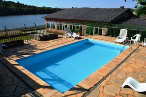 Outdoor pool - Icarai Palace Hotel e Pousada (Poços de Caldas)