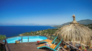 Una piscina riscaldata