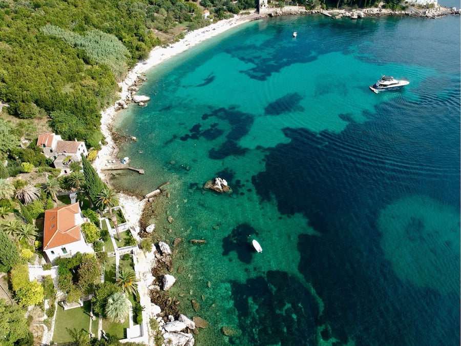 Utsikt fra overnattingsstedet