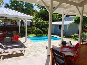 Alberca al aire libre 