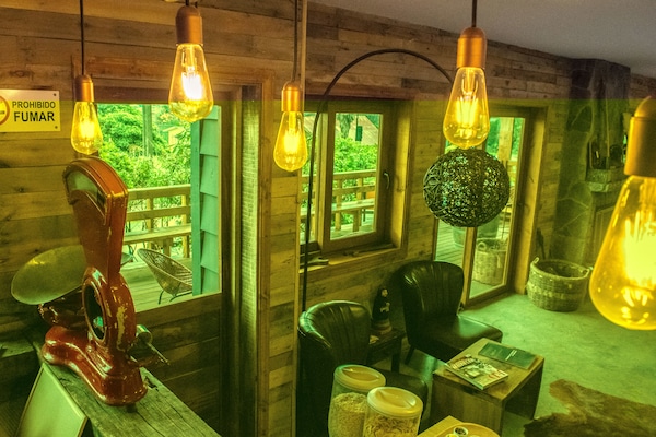 Sala de estar en el lobby