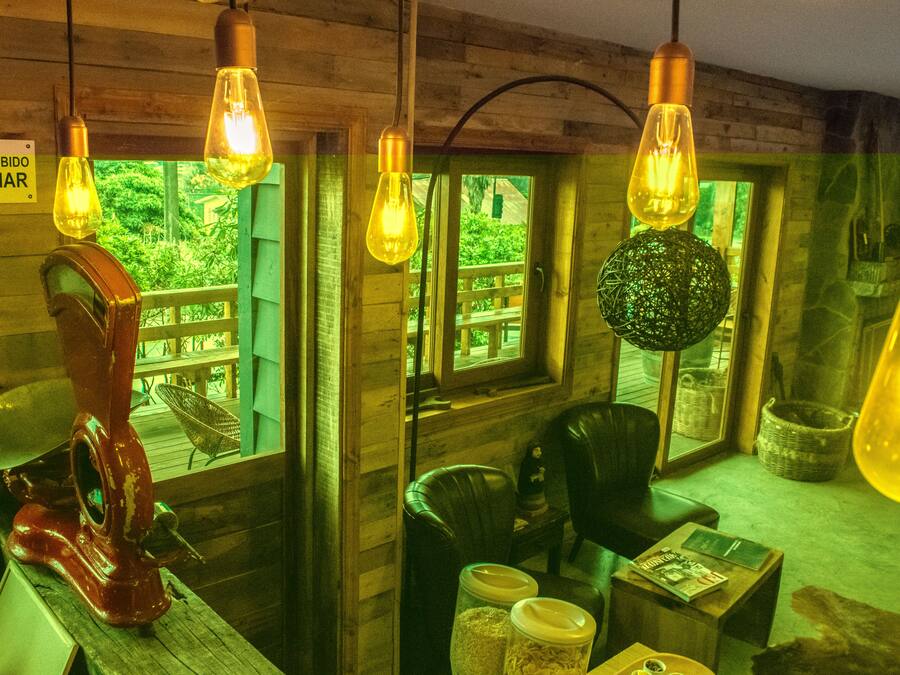 Zona de estar del vestíbulo