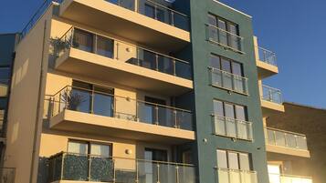 Front of property - evening/night