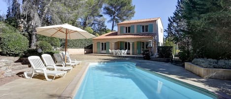 Außenpool, beheizter Pool