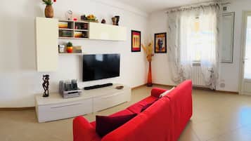 Smart TV, books, offices