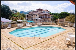 2 outdoor pools, pool umbrellas, sun loungers