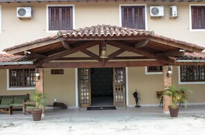 Façade de l’hébergement