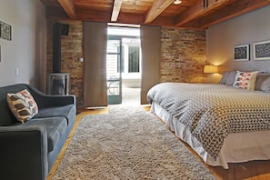 Studio suite, 1 kingsize bed, kitchenette | Gratis wifi