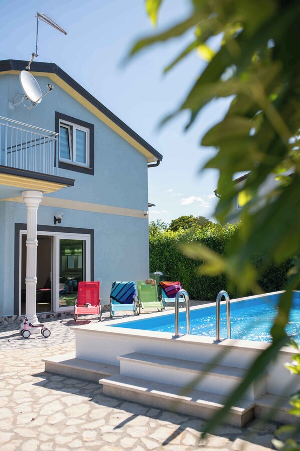 Pool - Holiday home with pool and barbecue (Umag)