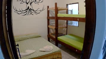 Basic Quadruple Room, 1 Bedroom | Free WiFi, bed sheets
