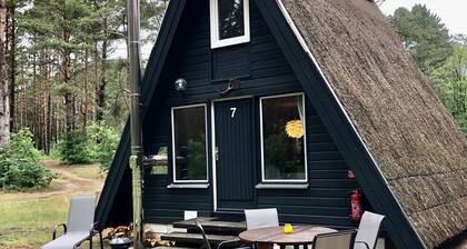 Finnhütte Wilma mit Privatstrand