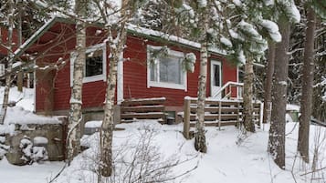 Traditional Cabin, Sauna, Beach View | View from room