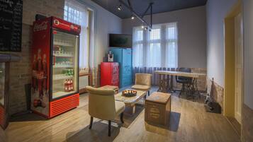 Sala de estar en el lobby