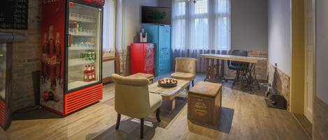 Sala de estar en el lobby