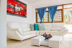 Living room - Hostal Ocean View - Hostel (Cartagena)