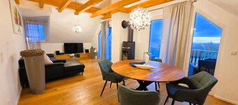 new apartment - high quality u. tastefully decorated with a fireplace near Europa Park