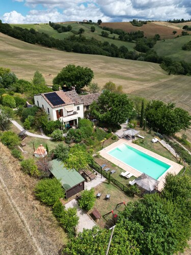 Casa dei sogni d'Oro - Wohnung Palazzo mit pool 12x6 m - Panoramablick