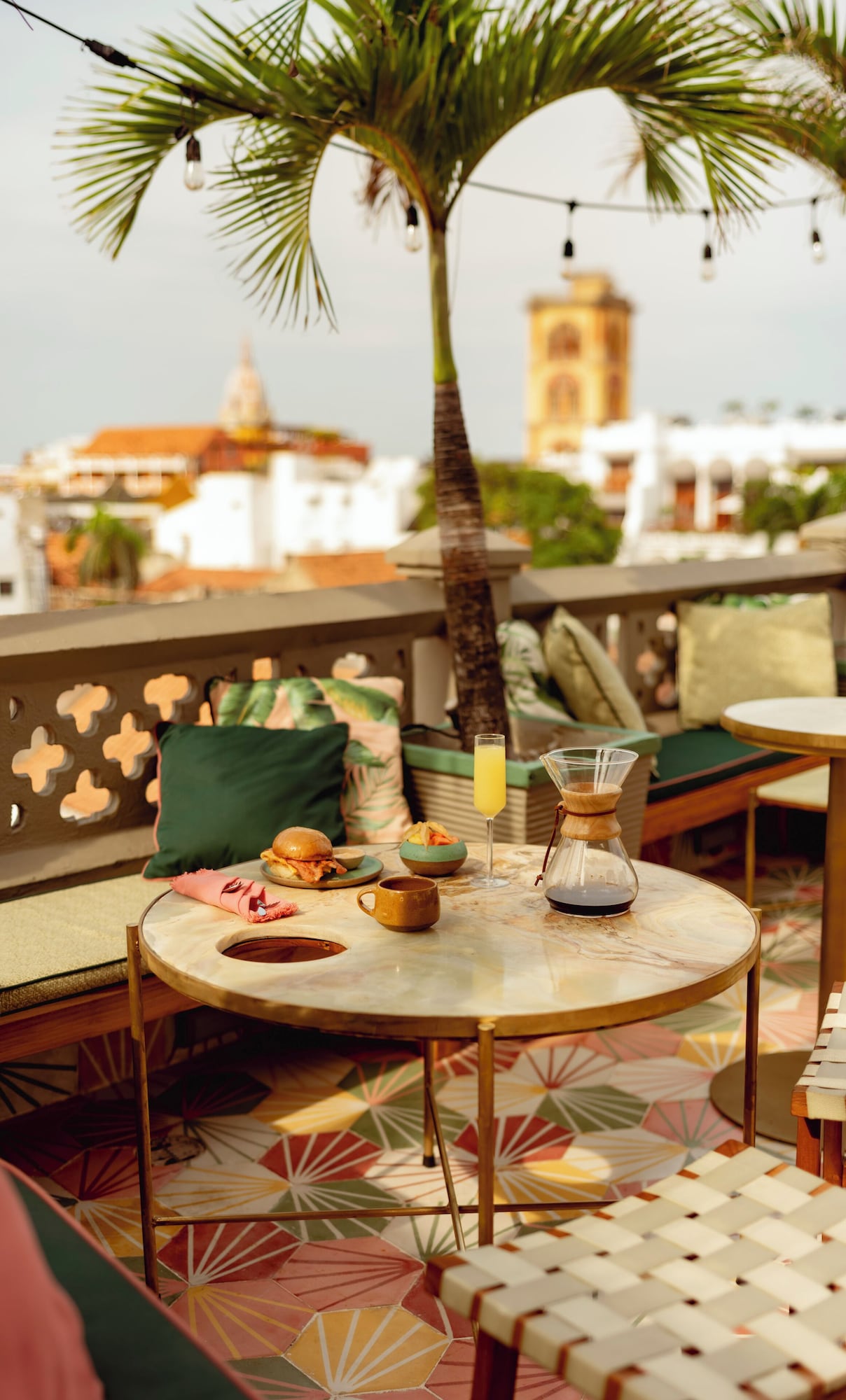 Rooftop terrace