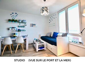 Lounge - Appart Cosy Brest vue mer (Brest)