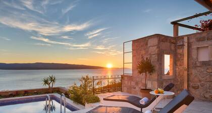 Villa Lipa-Brac – fantastische Villa mit Meerblick, Pool, nahe dem Strand