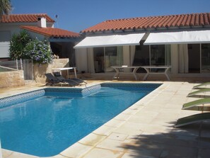 Alberca al aire libre 