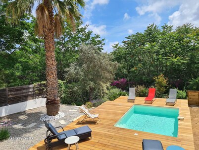 Luxury Villa with Pool, Tennis & Stunning Views on the French Riviera