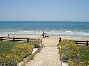 Ubicación a pie de playa