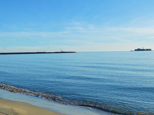 Charming 2-room, air-conditioned, parking, 150m beach Cap d'Agde