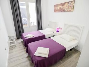 4 bedrooms, iron/ironing board, travel cot, WiFi